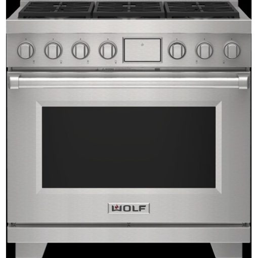 36" Dual Fuel Self Clean Convection Range - Image 4