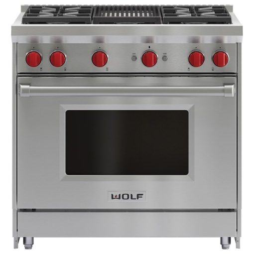 36" Gas Standard Clean Convection Range