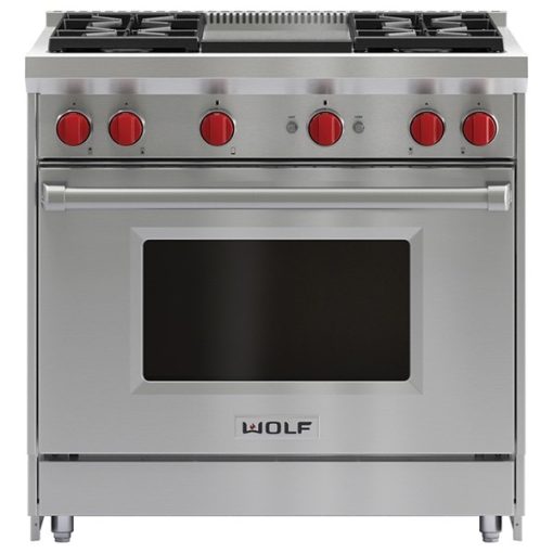 36" Gas Standard Clean Convection Range