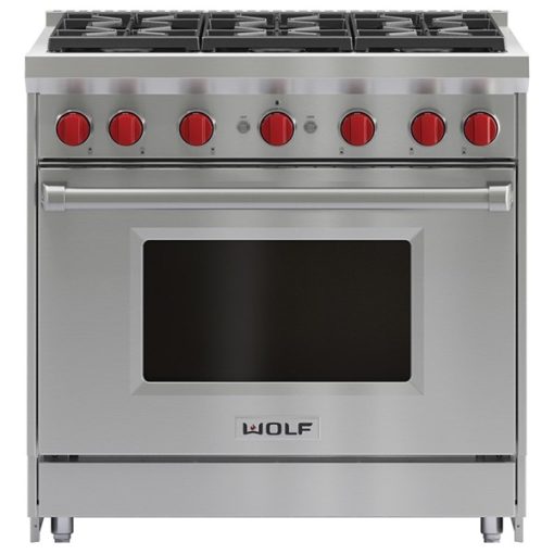 36" Gas Standard Clean Convection Range