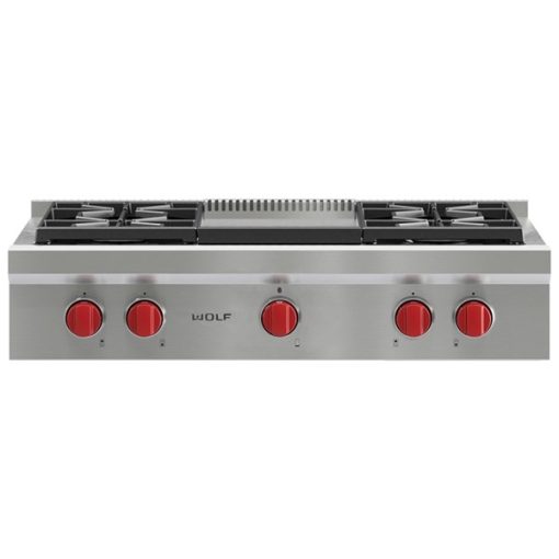 36" 4 Burner Cooktop