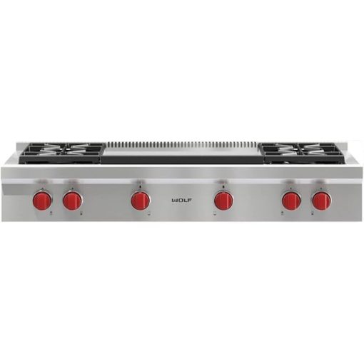 48" 4 Burner Cooktop