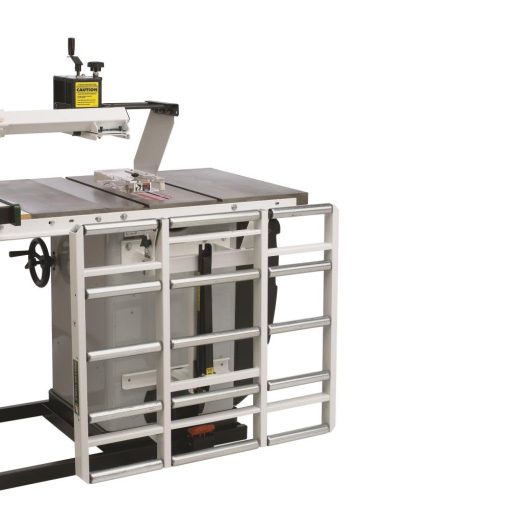 HTC Out Feed Roller Support Table, Fits Most 10” Table Saw Cabinets