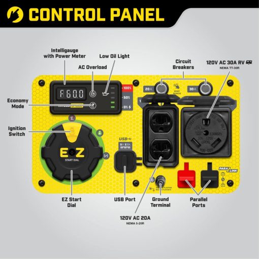 Champion Inverter Generator Portable Dual Fuel with Quiet Technology 4500 Watt - Image 7