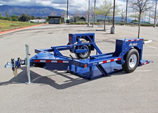 Air-tow 12' Drop Deck Flatbed Trailer 75" Deck Width - 5,500# Capacity - Image 2