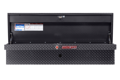 Weather Guard 56" Low Profile Lo-Side Truck Tool Box Aluminum Gray - Image 2
