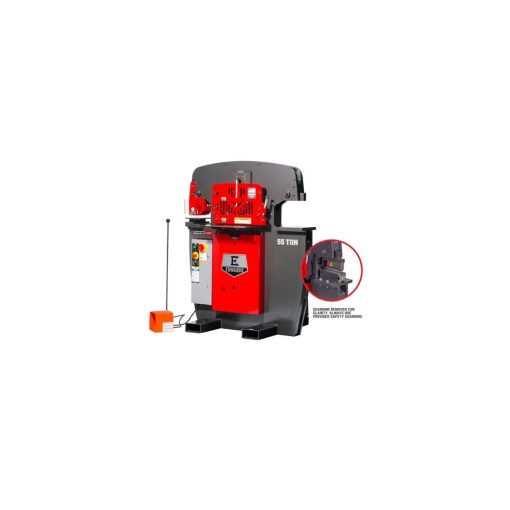 Edwards 230V 1 Phase 55 Ton Ironworker with PowerLink & 10" Brake - Image 3