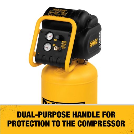 DEWALT Heavy-Duty 200 PSI MAX Electric Workshop Compressor (D55168) - Image 4