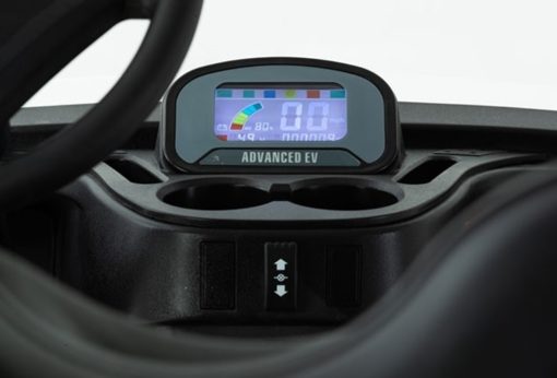 Advanced EV EV1 4 Golf Car Silver - Image 8