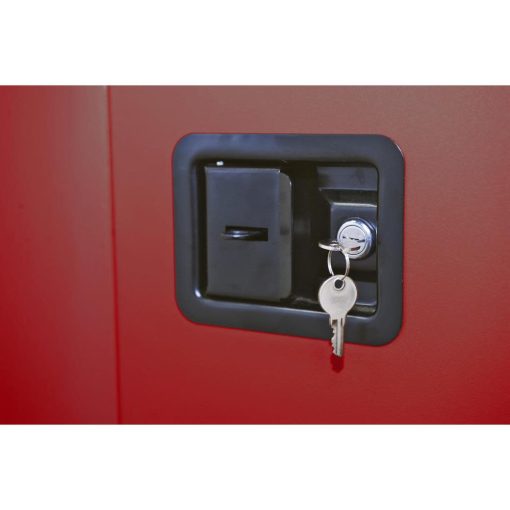 30 Gallon Combustible Manual Close Safety Cabinet - Red - Image 17