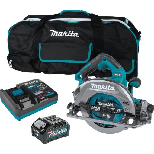 Makita 40V max XGT 7 1/4" Circular Saw Brushless Cordless Kit with Guide Rail Compatible Base
