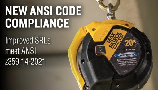 Werner 50' Max Patrol Self Retracting Lifeline - Image 3
