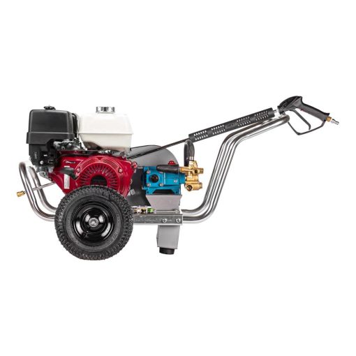 Aluminum Water Blaster 4200 PSI at 4.0 GPM HONDA GX390 with CAT Triplex Plunger Pump Cold Water Professional Belt Drive Gas Pressure Washer (49-State) - Image 15
