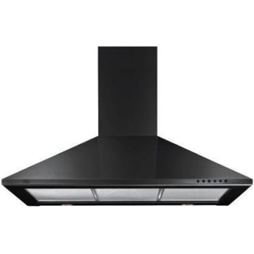 30 inch Wall Mount Chimney Hood - Black
