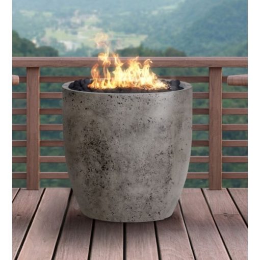 24 inch Round Gas Fire Vessel 65,000 BTU - Image 2
