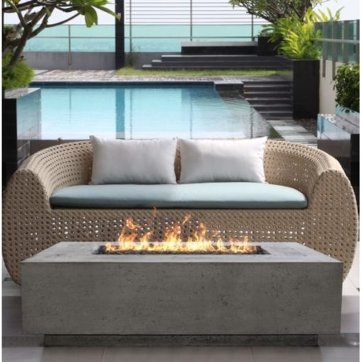 60 inch Rectangular Gas Fire Table - Image 2