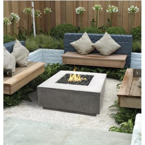 36 inch Square Gas Fire Table - Image 2