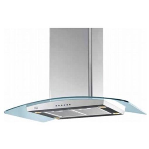 36 inch Island Mount Glass Canopy Chimney Range Hood