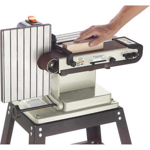 Shop Fox Horizontal/Vertical Edge Sander 110V 1/3HP 2100 Fpm - Image 2