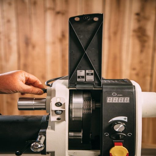 16" x 40" Electronic Variable Speed Wood Lathe, 1.5HP 1PH 115V - Image 4