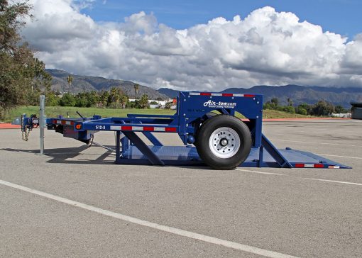 Air-tow 12' Drop Deck Flatbed Trailer 75" Deck Width - 5,500# Capacity - Image 3