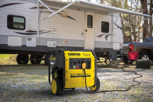 Champion 4250-Watt Wireless Remote Start Open Frame Inverter Generator with Quiet Technology - Image 6