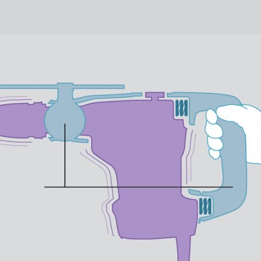 2 in. AVT Rotary Hammer, Accepts SDS-MAX Bits - Image 6