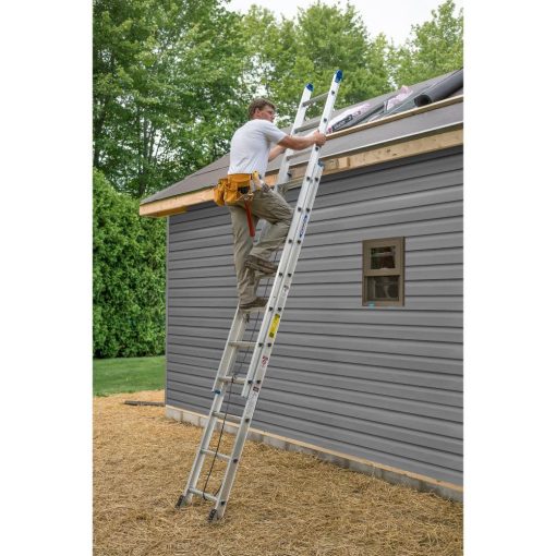 28 Ft. Type I Aluminum Extension Ladder - Image 6