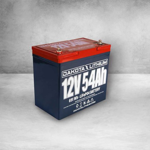 Dakota Lithium Battery with Charger 12V 54Ah Deep Cycle LifePO4