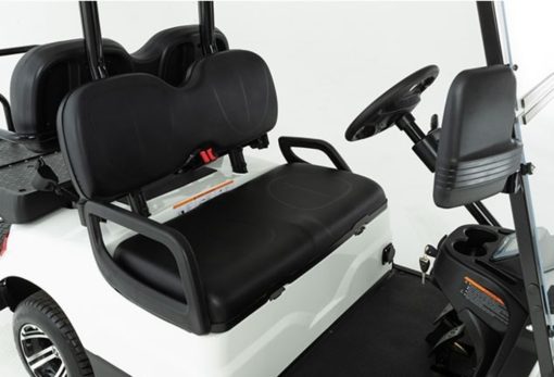 Advanced EV EV1 4 Golf Car Silver - Image 10