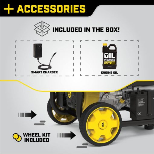 Champion Portable Generator with Electronic Fuel Injection Technology & CO Shield 9200Watt - Image 4