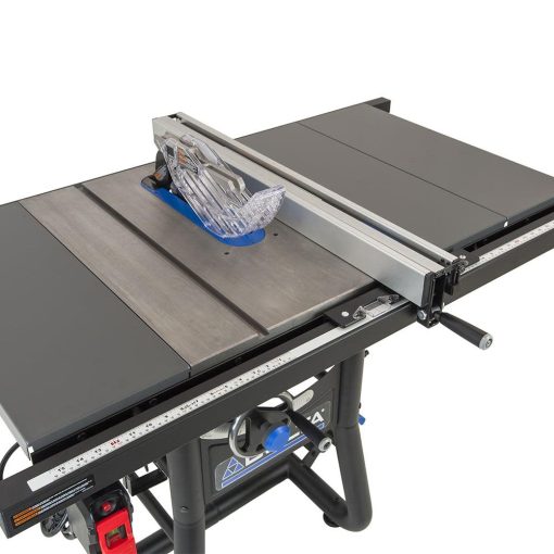 Delta 10" Contractor Table Saw with 52" Rip Capacity and Cast Iron Extension Wings - Image 4