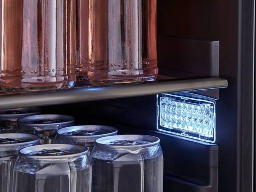 Zephyr Presrv 24" Black Stainless Single Zone Beverage Cooler - Image 9