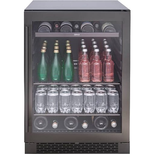 Zephyr Presrv 24" Black Stainless Single Zone Beverage Cooler - Image 2