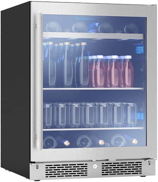 Zephyr Presrv ADA 24" Stainless Frame Single Zone Beverage Cooler