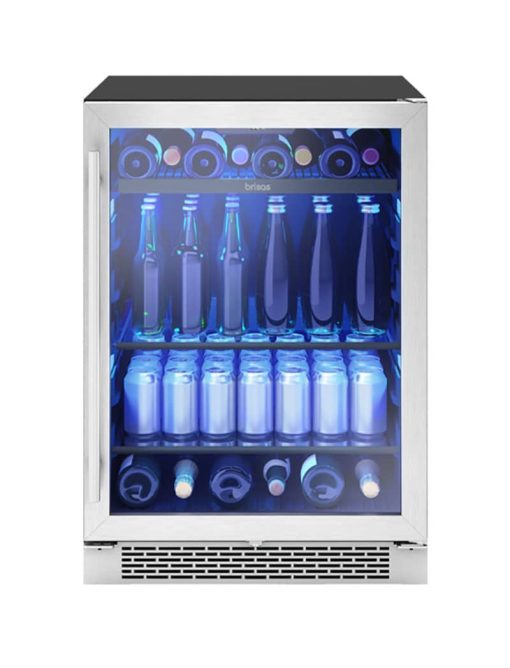 Brisas By Zephyr 24" Stainless Frame Single Zone Beverage Cooler - Image 2