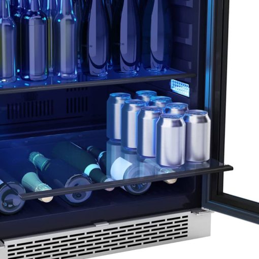 Brisas By Zephyr 24" Stainless Frame Single Zone Beverage Cooler - Image 3