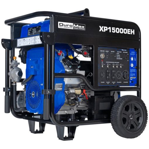 15000 Watt V-Twin Electric Start Dual Fuel Hybrid Portable Generator