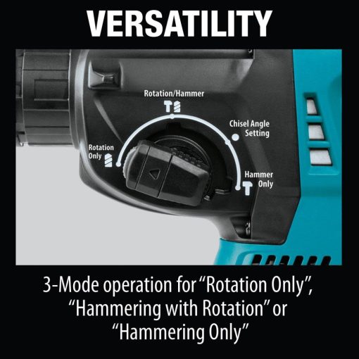 18V LXT Lithium-Ion Brushless Cordless 1 In. Rotary Hammer Kit (5.0Ah) - Image 5