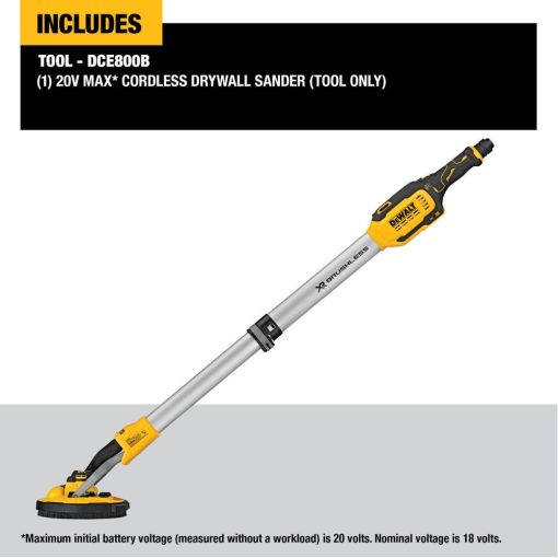 20V MAX  Cordless Drywall Sander - Image 4