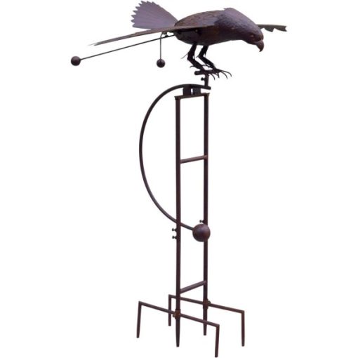 Terre Verde 76 In. Steel Jumbo Rocking Eagle Garden Stake