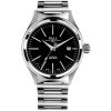 Ball Fireman Enterprise Stainless Steel Watch, Black Dial, 40mm