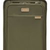 Briggs & Riley Baseline Olive Essential 2-Wheel Carry-On