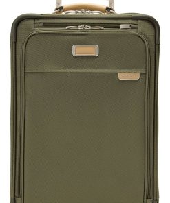 Briggs & Riley Baseline Olive Essential 2-Wheel Carry-On