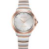 Citizen Ceci Eco-Drive Silver-Tone Dial Two-Tone Stainless Steel IP Watch, 32mm