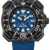 Citizen Eco-Drive Promaster Diver Super Titanium Blue Camo Polyurethane Watch, 47mm