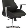 Euro Style Bergen Black Low Back Office Chair