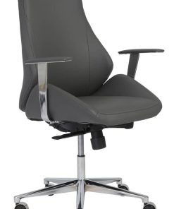 Euro Style Bergen Gray Low Back Office Chair