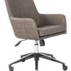 Euro Style Calais-O Dark Gray Office Chair