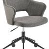 Euro Style Darcie Charcoal Office Chair